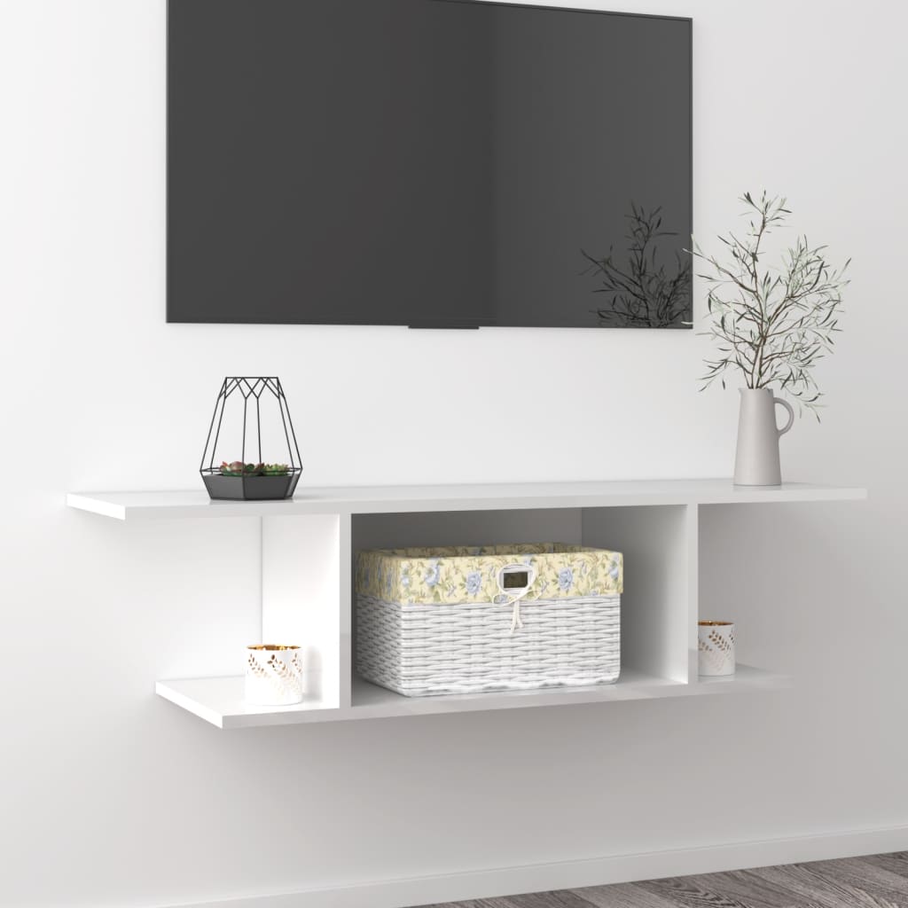 Dulap Tv Montat Pe Perete, , 103X30X26,5 Cm