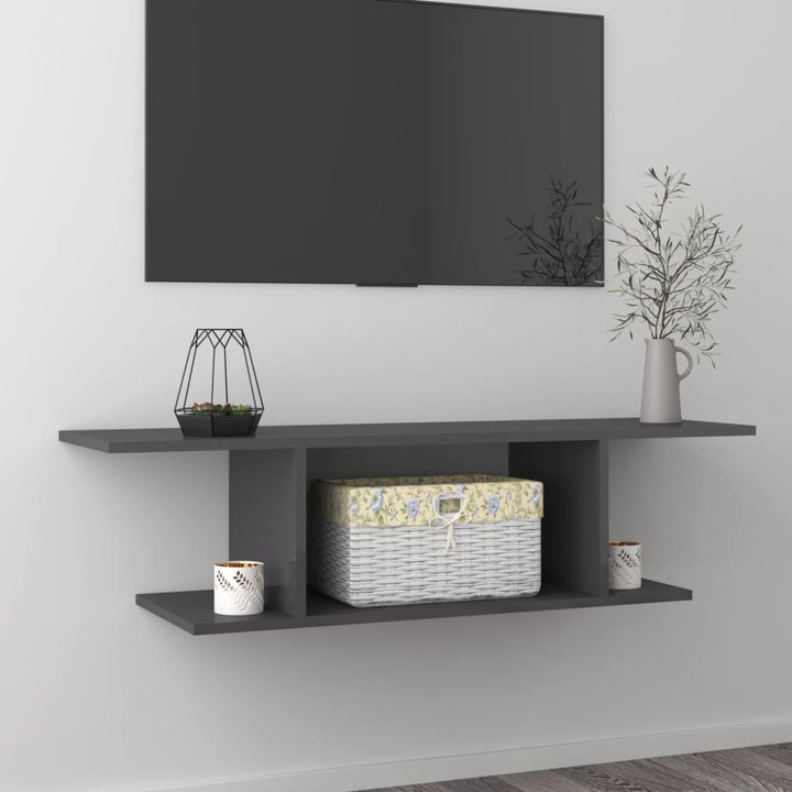 Dulap Tv Montat Pe Perete, , 103X30X26,5 Cm
