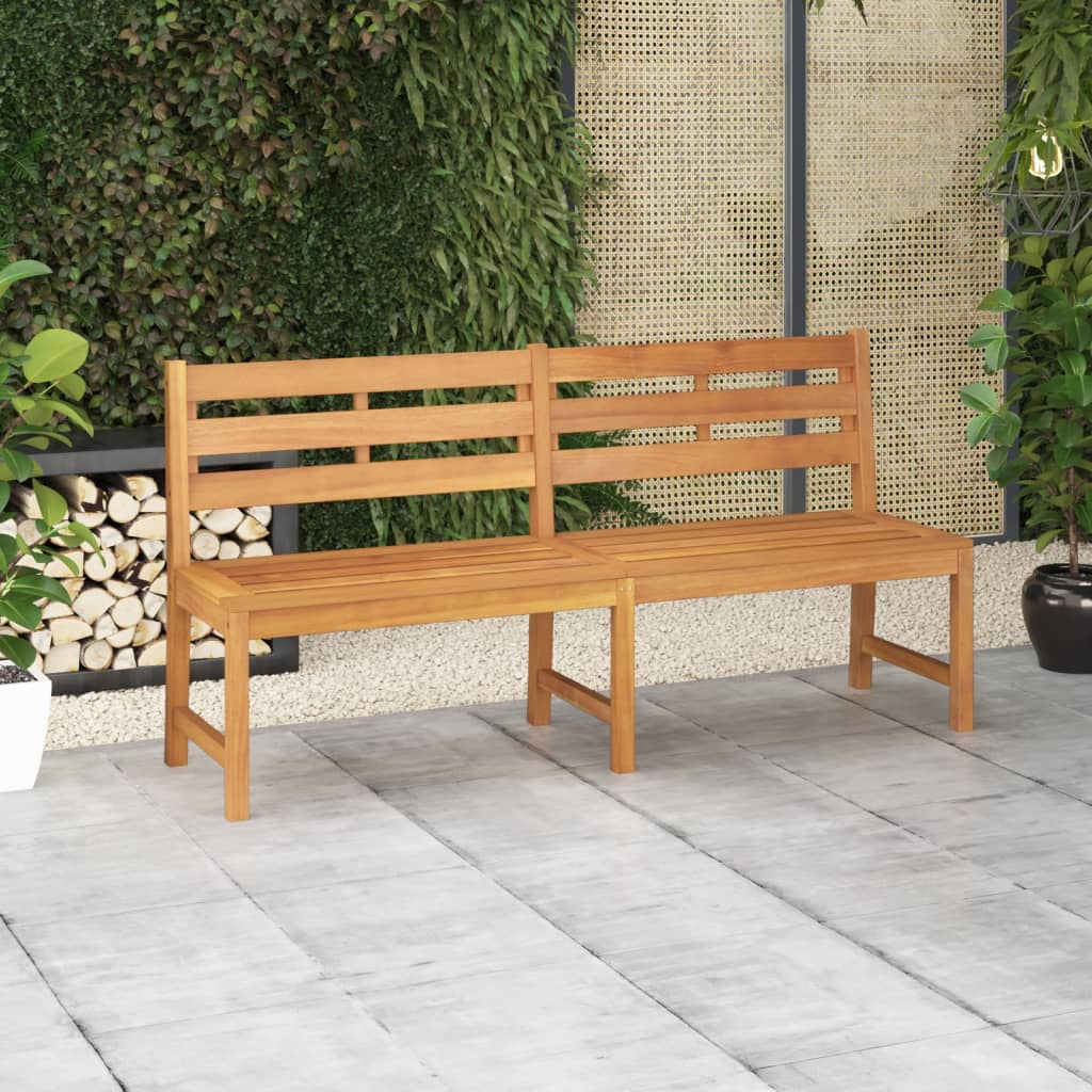 Bancă De Grădină, 150 Cm, Lemn Masiv De Tec