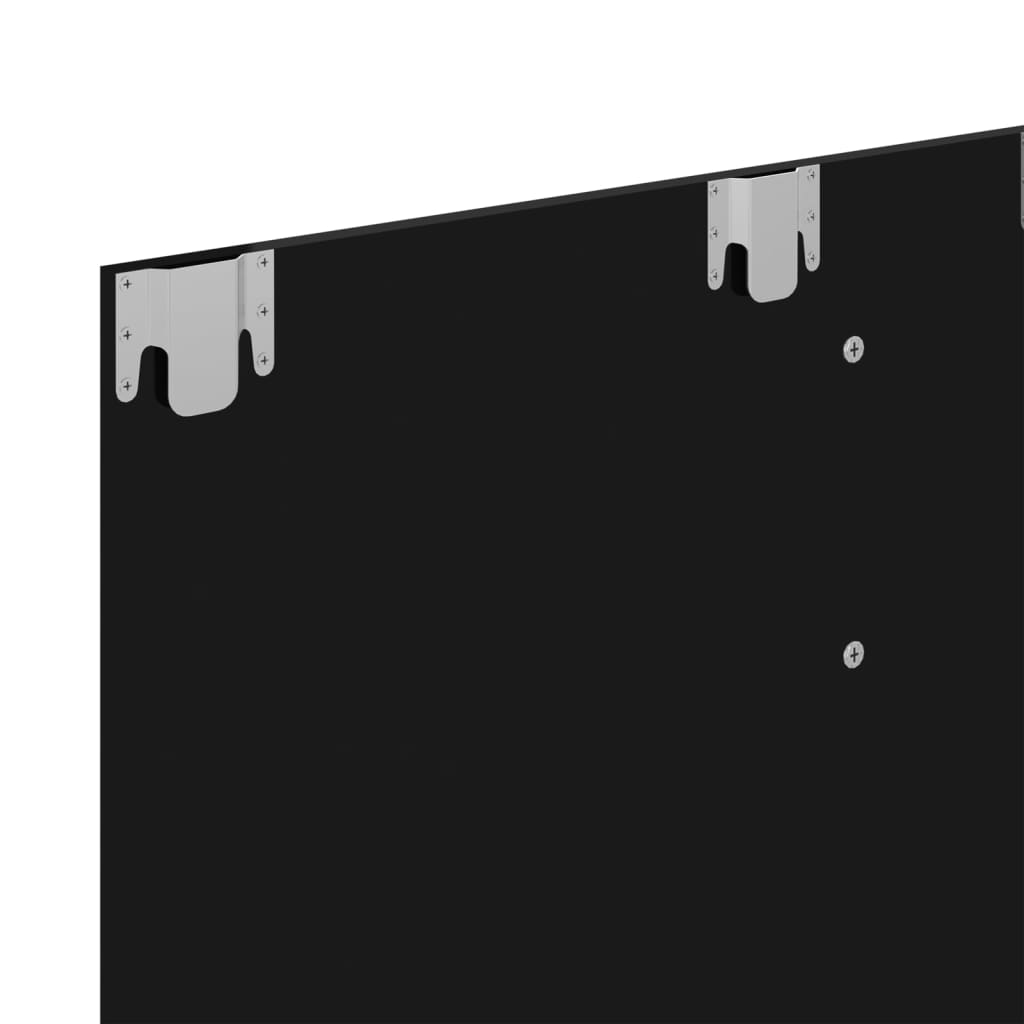 Comodă Tv De Perete, Negru Extralucios, 120X23,5X90 Cm, Pal