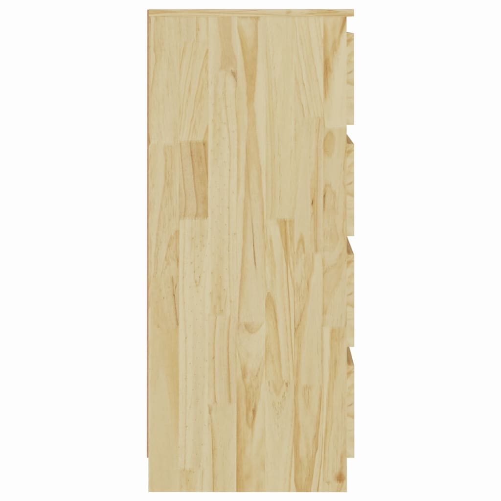 Dulap Lateral, 60X36X84 Cm, Lemn Masiv De Pin
