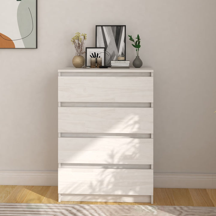 Dulap Lateral, 60X36X84 Cm, Lemn Masiv De Pin
