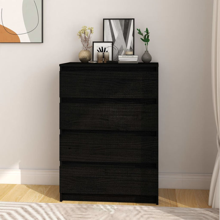 Dulap Lateral, 60X36X84 Cm, Lemn Masiv De Pin