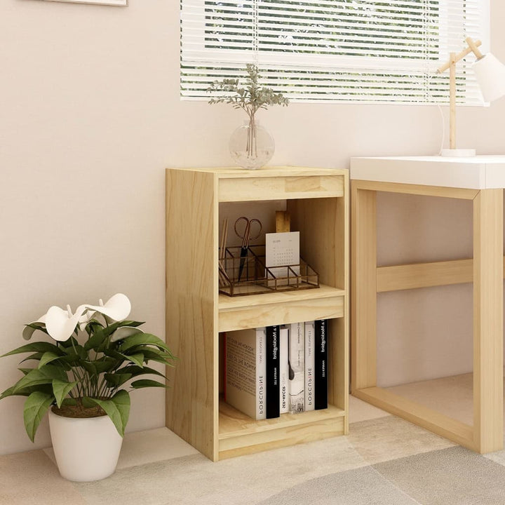 Bibliotecă/Separator Cameră 40X30X103,5 Cm Lemn Pin