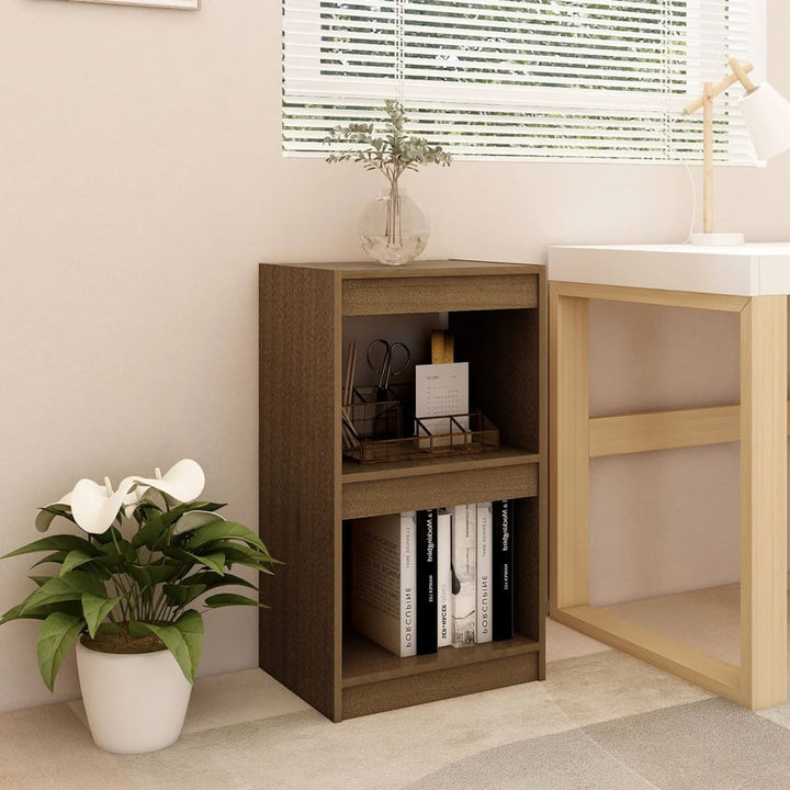 Bibliotecă/Separator Cameră 40X30X103,5 Cm Lemn Pin