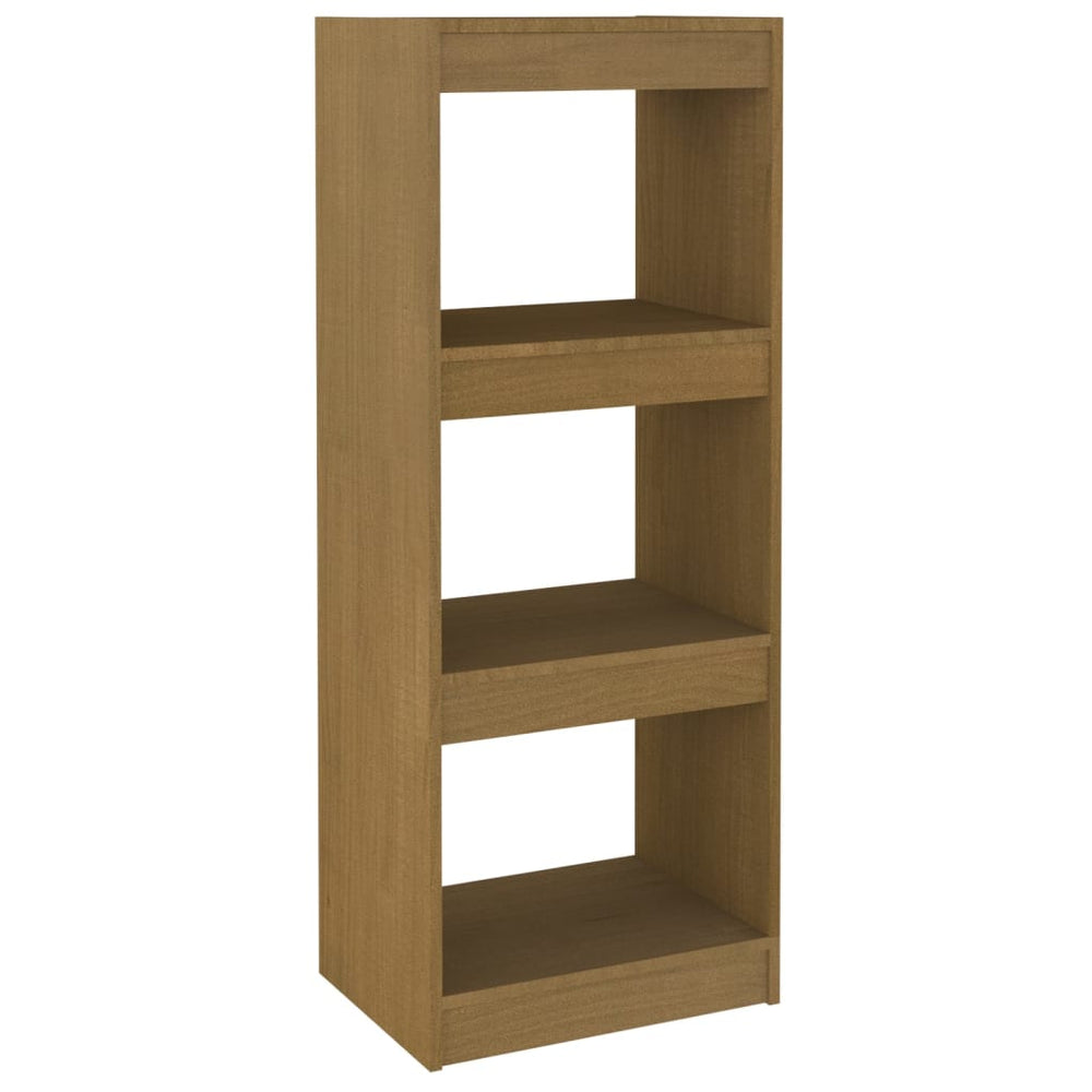 Bibliotecă/Separator Cameră 40X30X103,5 Cm Lemn Pin