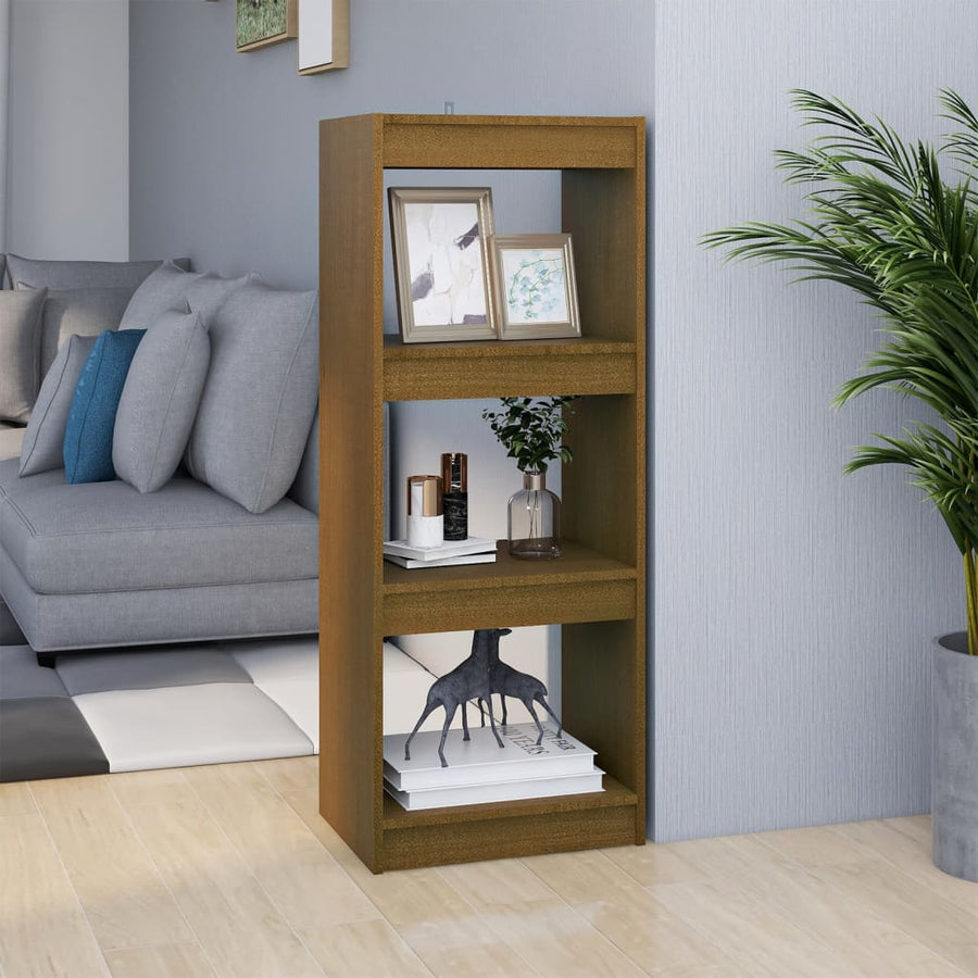 Bibliotecă/Separator Cameră 40X30X103,5 Cm Lemn Pin