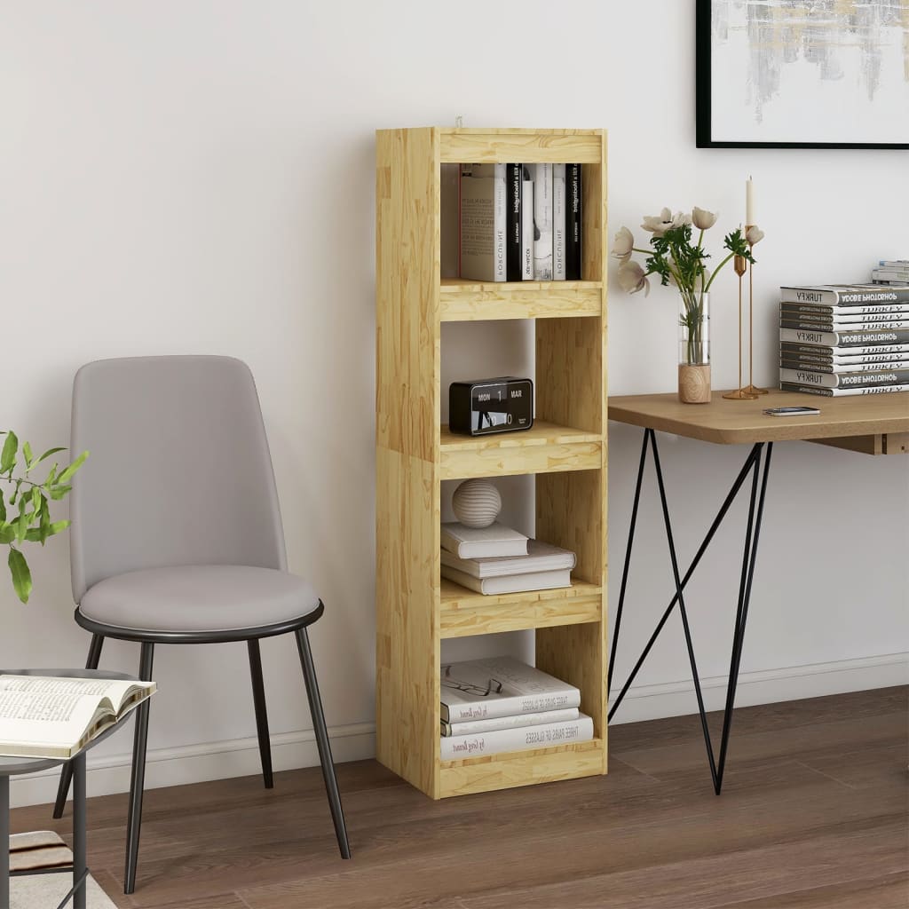 Bibliotecă/Separator Cameră 40X30X103,5 Cm Lemn Pin