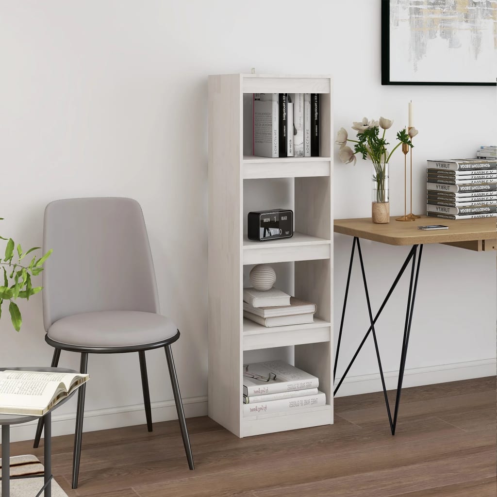 Bibliotecă/Separator Cameră 40X30X103,5 Cm Lemn Pin