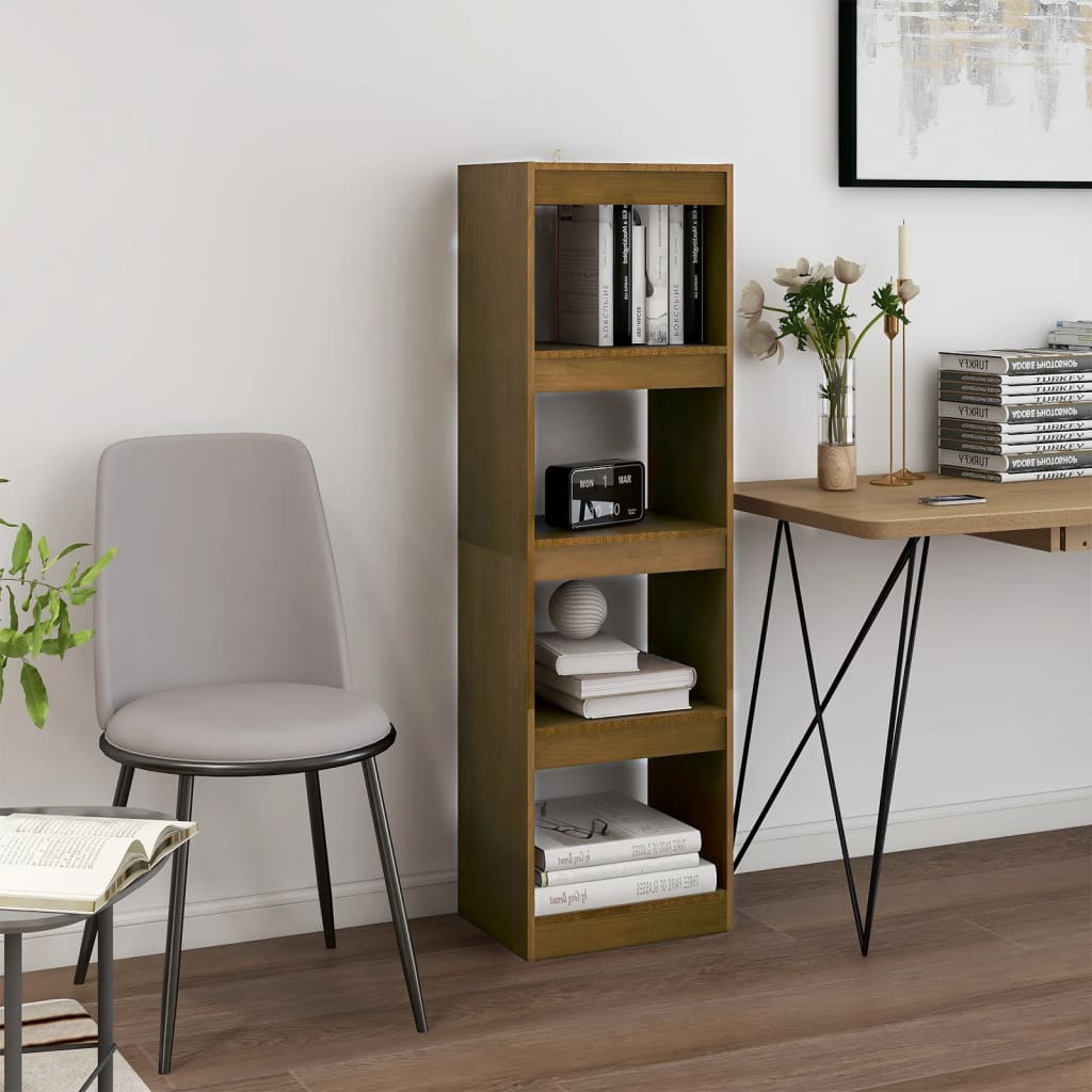 Bibliotecă/Separator Cameră 40X30X103,5 Cm Lemn Pin