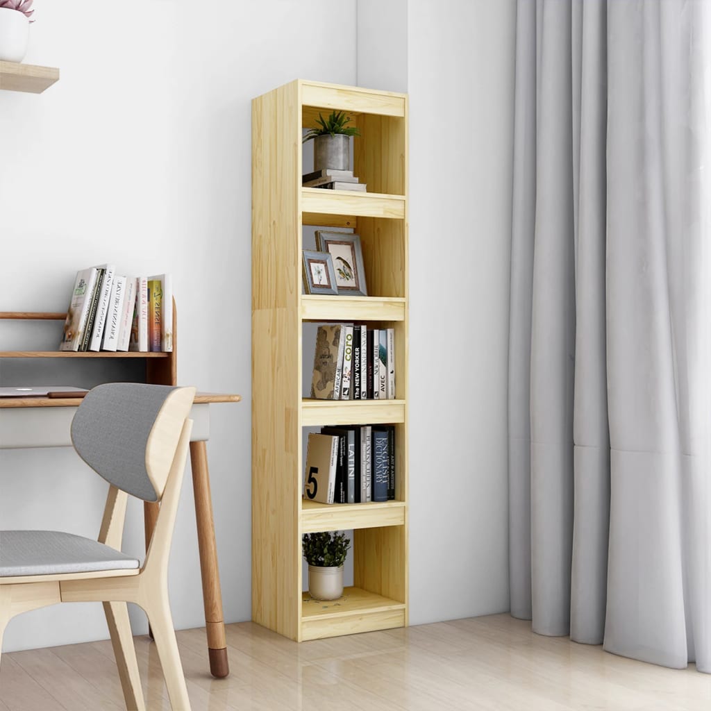 Bibliotecă/Separator Cameră 40X30X103,5 Cm Lemn Pin