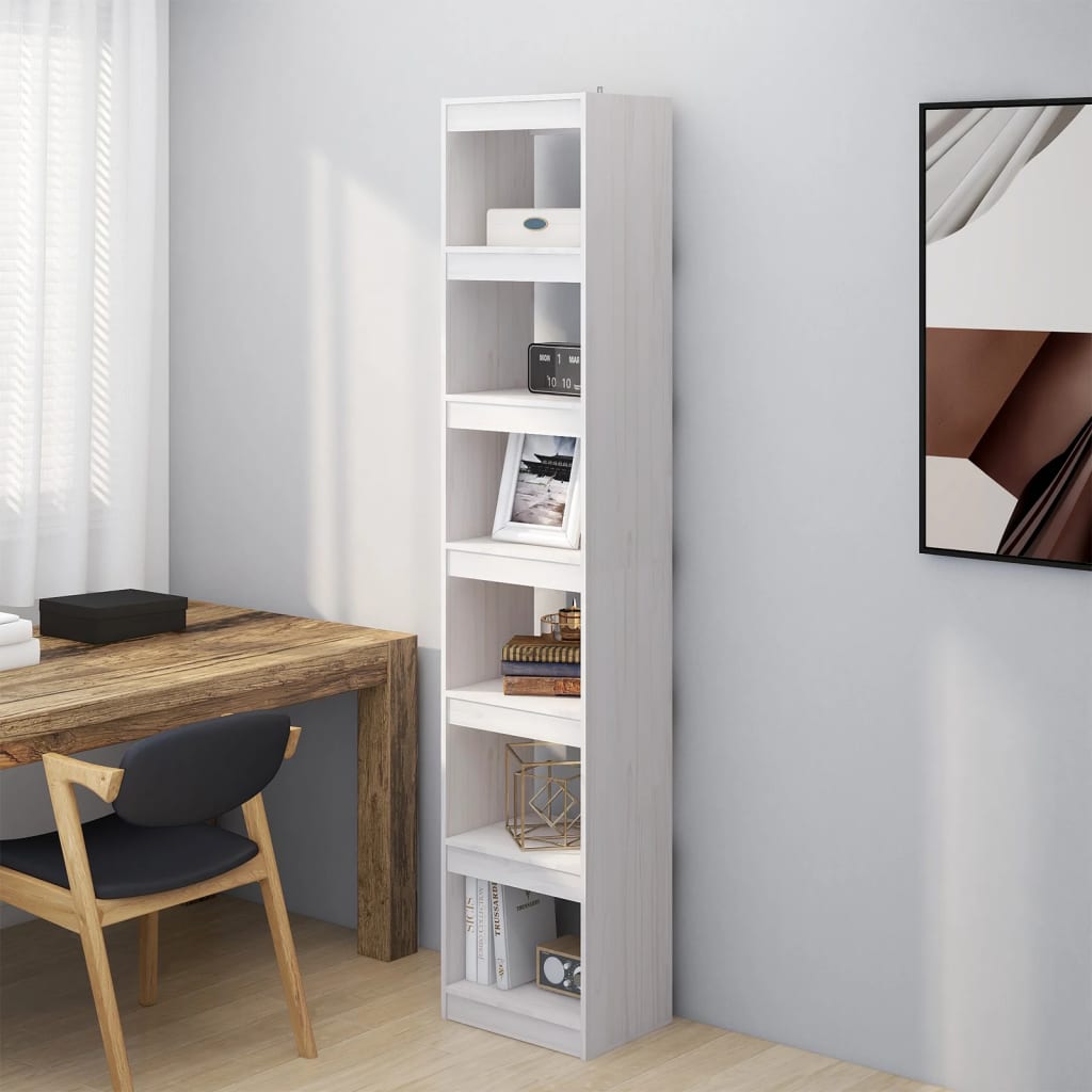 Bibliotecă/Separator Cameră 40X30X103,5 Cm Lemn Pin