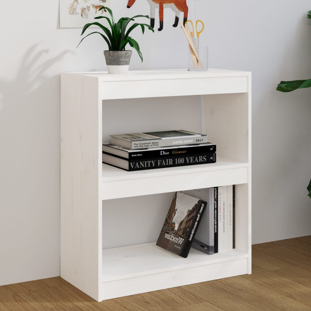 Bibliotecă/Separator Cameră,,60X30X71,5 Cm,Lemn Masiv De Pin