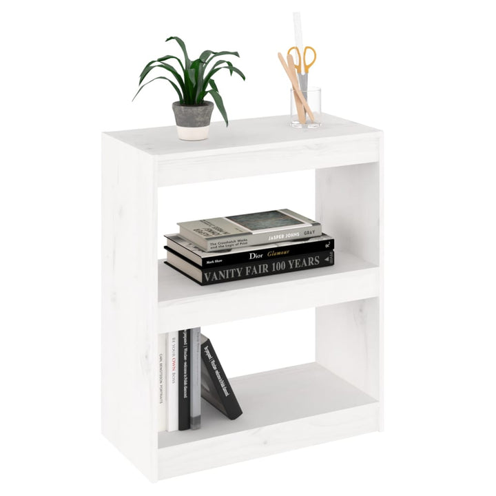 Bibliotecă/Separator Cameră,,60X30X71,5 Cm,Lemn Masiv De Pin