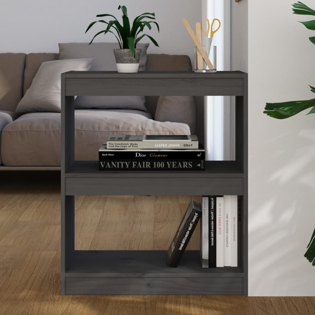 Bibliotecă/Separator Cameră,,60X30X71,5 Cm,Lemn Masiv De Pin
