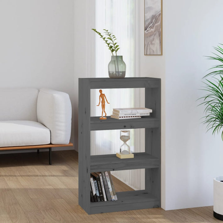 Bibliotecă/Separator Cameră,,60X30X71,5 Cm,Lemn Masiv De Pin