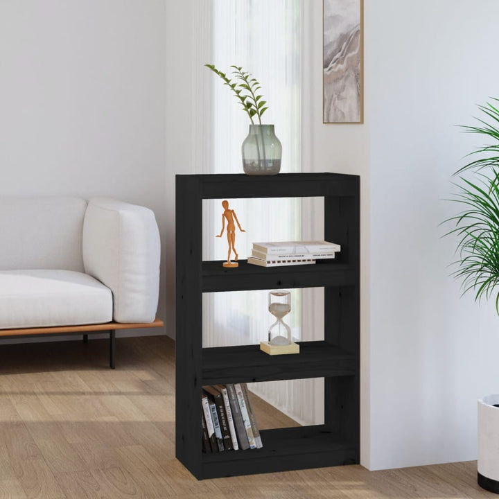 Bibliotecă/Separator Cameră,,60X30X71,5 Cm,Lemn Masiv De Pin