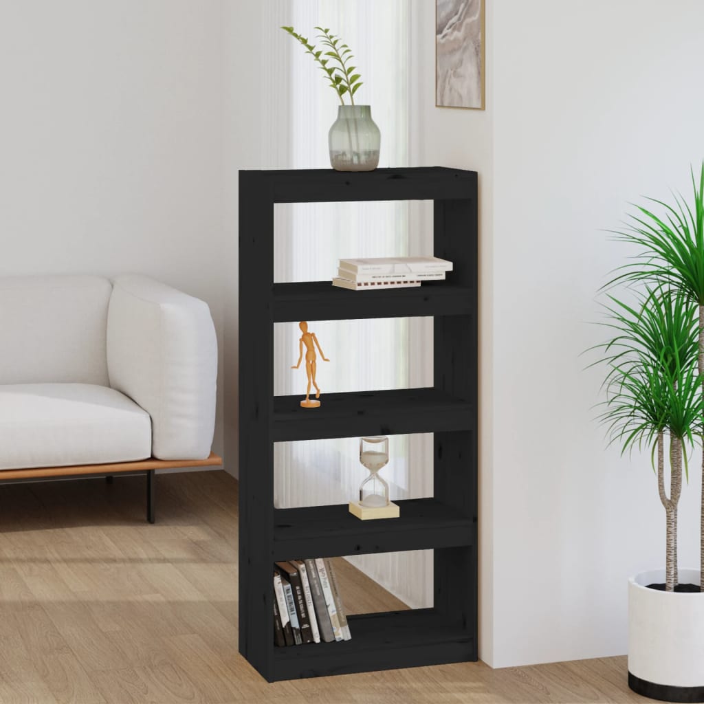 Bibliotecă/Separator Cameră,,60X30X71,5 Cm,Lemn Masiv De Pin