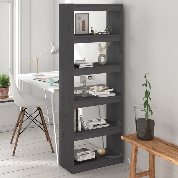 Bibliotecă/Separator Cameră,,60X30X71,5 Cm,Lemn Masiv De Pin