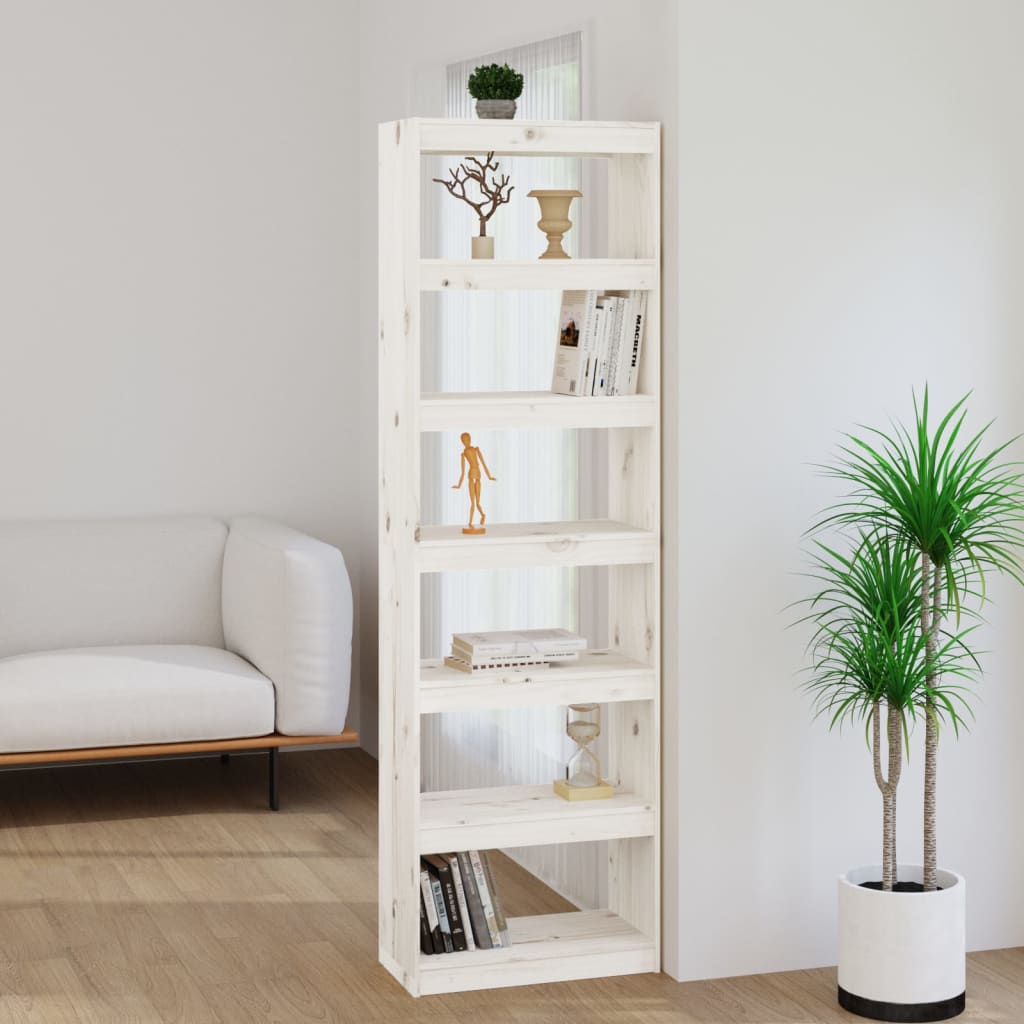 Bibliotecă/Separator Cameră,,60X30X71,5 Cm,Lemn Masiv De Pin