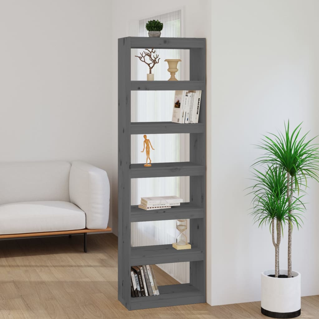 Bibliotecă/Separator Cameră,,60X30X71,5 Cm,Lemn Masiv De Pin