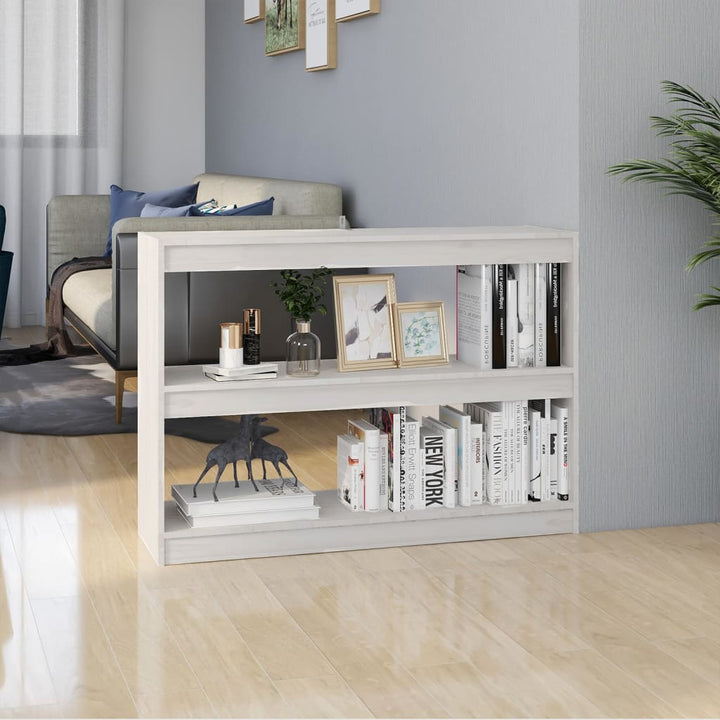 Bibliotecă/Separator Cameră 40X30X103,5 Cm Lemn Pin