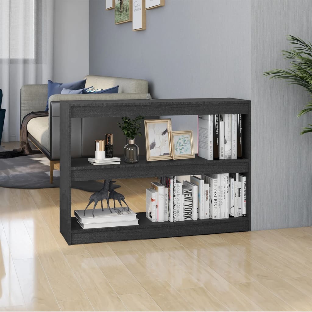 Bibliotecă/Separator Cameră 40X30X103,5 Cm Lemn Pin