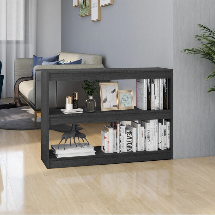 Bibliotecă/Separator Cameră 40X30X103,5 Cm Lemn Pin