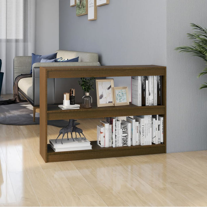 Bibliotecă/Separator Cameră 40X30X103,5 Cm Lemn Pin
