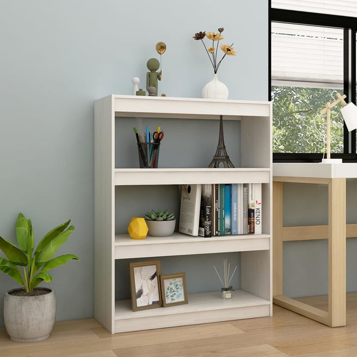 Bibliotecă/Separator Cameră 40X30X103,5 Cm Lemn Pin