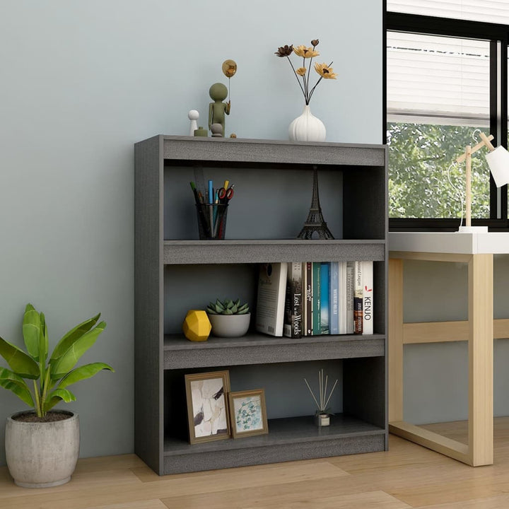 Bibliotecă/Separator Cameră 40X30X103,5 Cm Lemn Pin