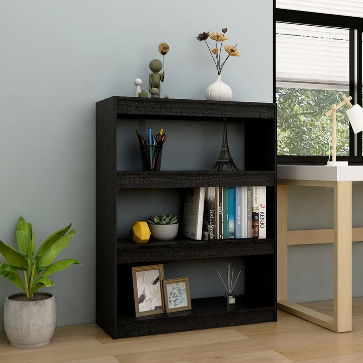 Bibliotecă/Separator Cameră 40X30X103,5 Cm Lemn Pin