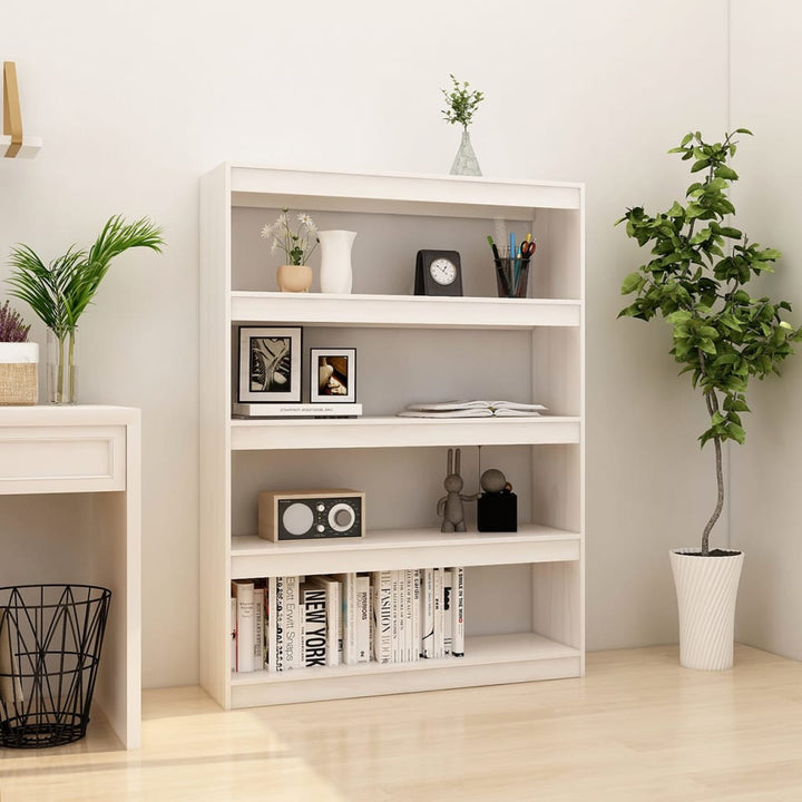 Bibliotecă/Separator Cameră 40X30X103,5 Cm Lemn Pin