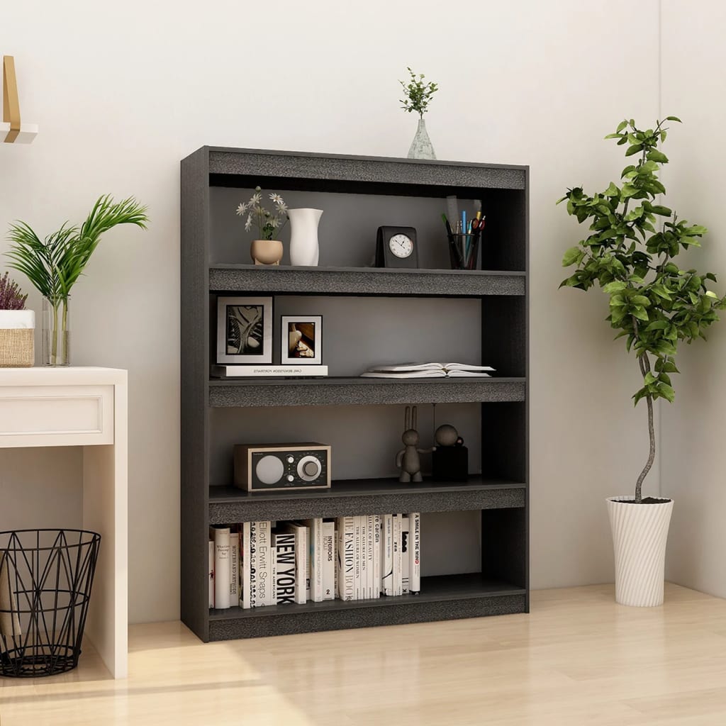 Bibliotecă/Separator Cameră 40X30X103,5 Cm Lemn Pin