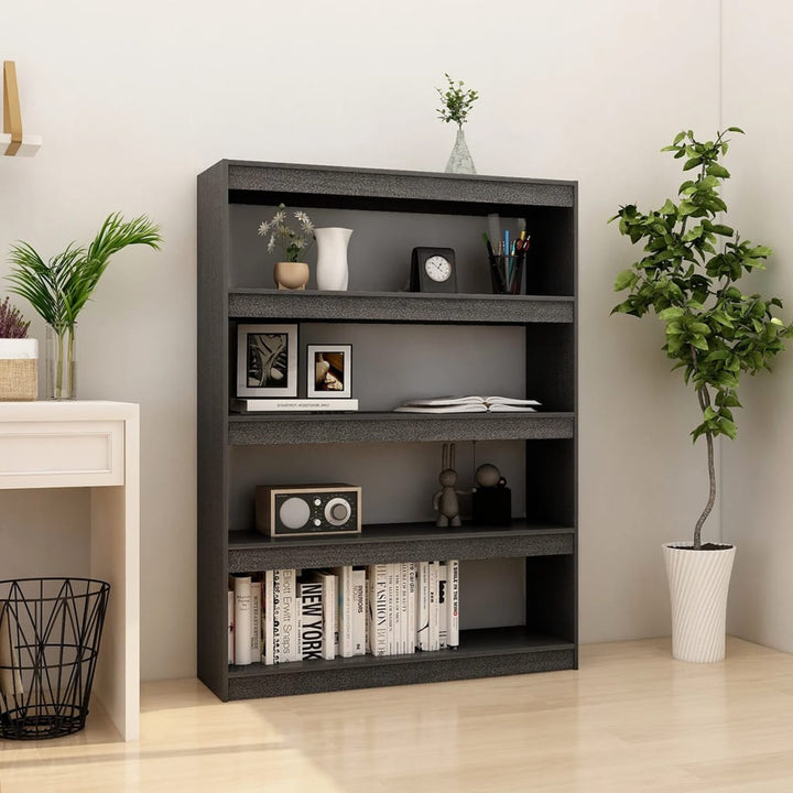 Bibliotecă/Separator Cameră 40X30X103,5 Cm Lemn Pin