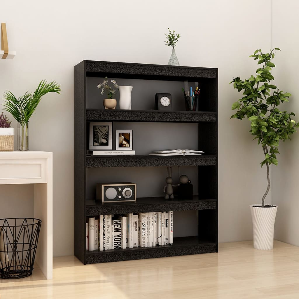 Bibliotecă/Separator Cameră 40X30X103,5 Cm Lemn Pin