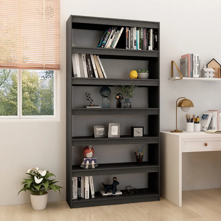 Bibliotecă/Separator Cameră 40X30X103,5 Cm Lemn Pin