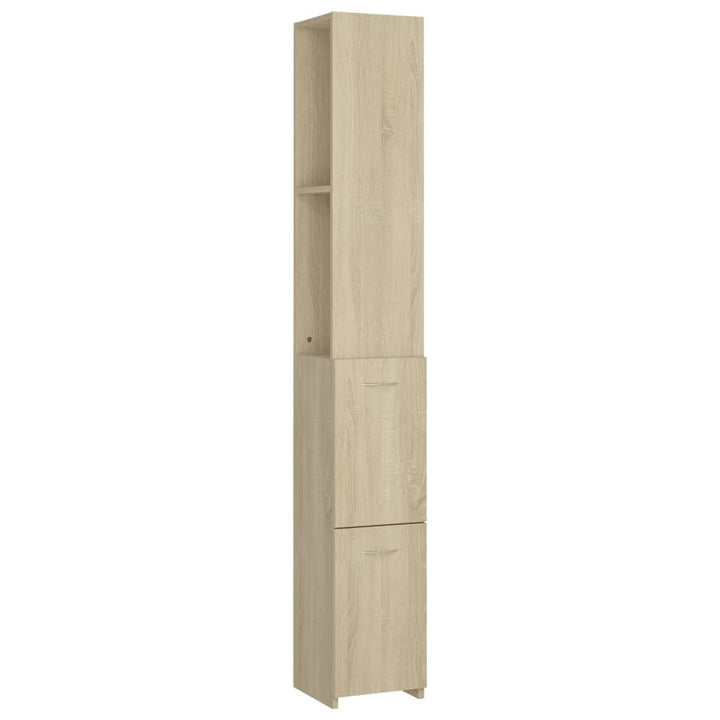 Dulap De Baie, , 25X26,5X170 Cm, Lemn Prelucrat