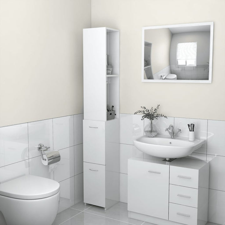 Dulap De Baie, , 25X26,5X170 Cm, Lemn Prelucrat
