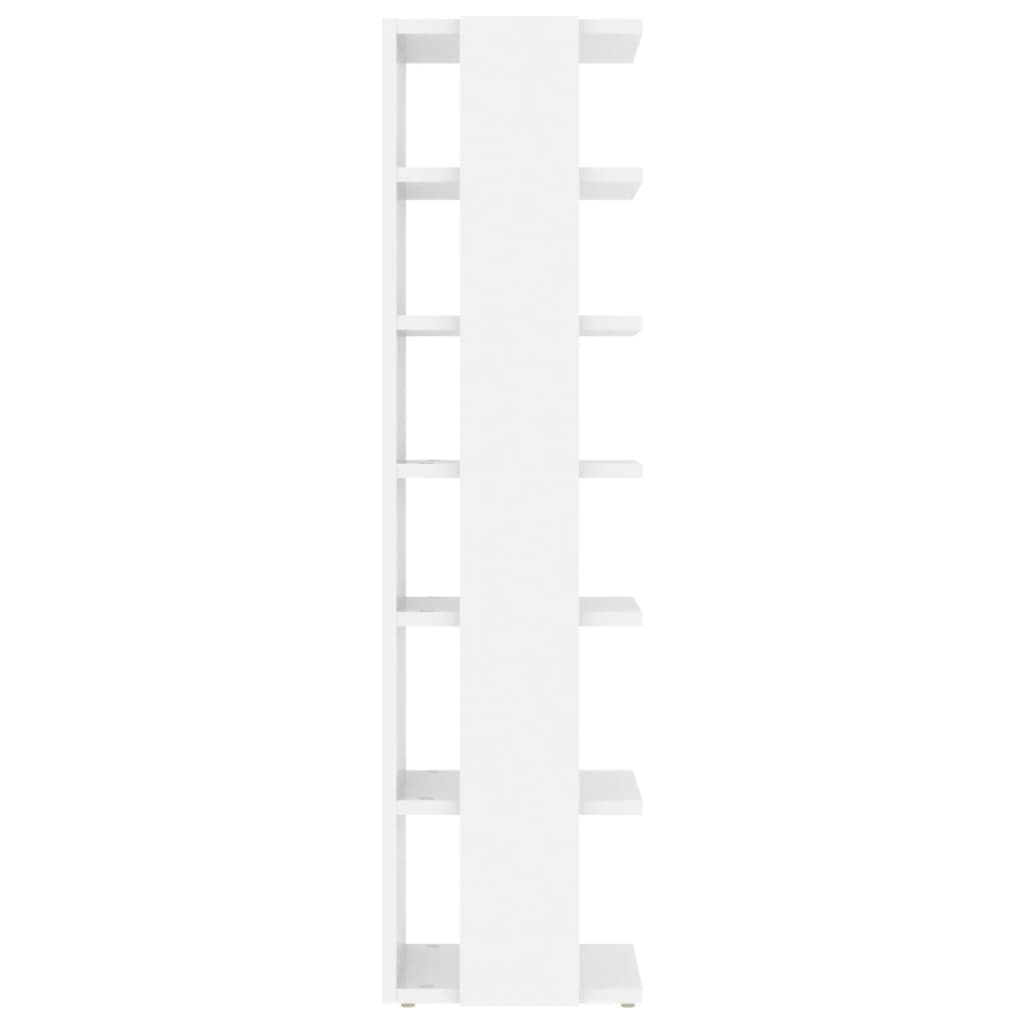 Pantofare, 2 Buc., Alb Extralucios, 27,5X27X102 Cm