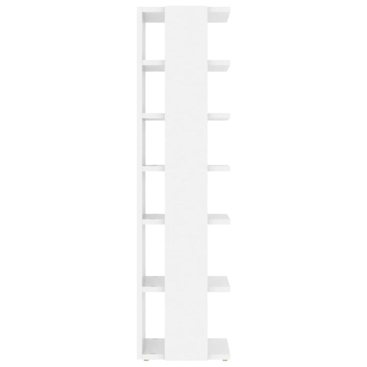 Pantofare, 2 Buc., Alb Extralucios, 27,5X27X102 Cm