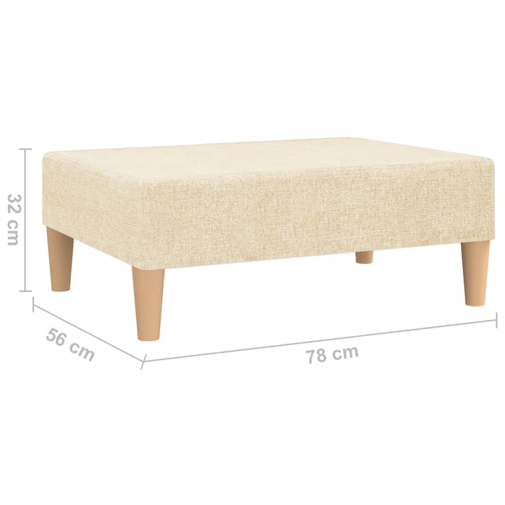 Taburet, , 78X56X32 Cm, Material Textil