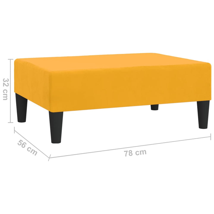 Taburet, , 78X56X32 Cm, Catifea