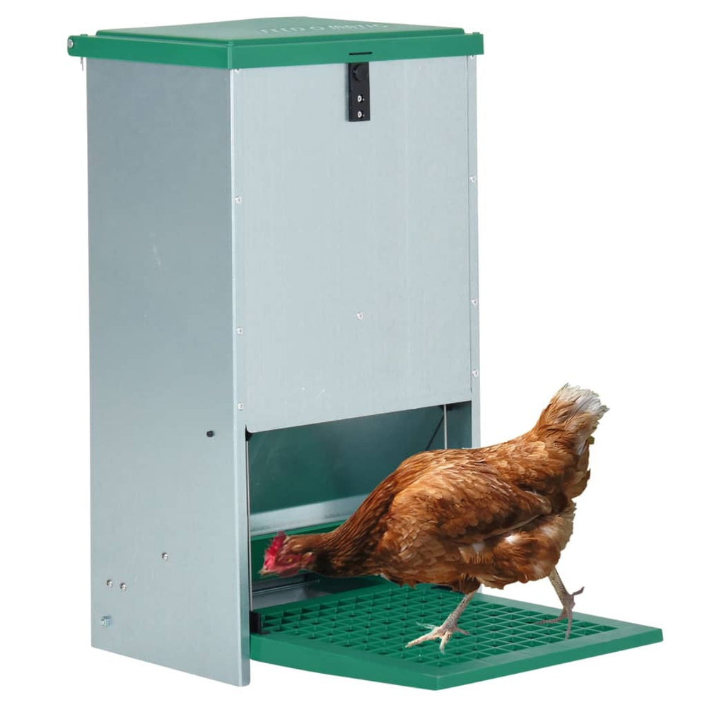 Dozator Automat De Hrană Pentru Păsări De Curte Cu Banda 20 Kg