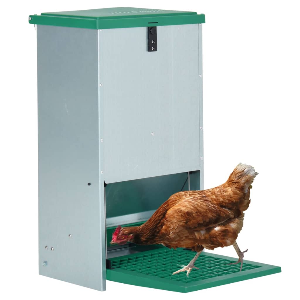 Dozator Automat De Hrană Pentru Păsări De Curte Cu Banda 20 Kg