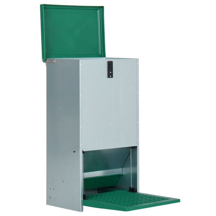 Dozator Automat De Hrană Pentru Păsări De Curte Cu Banda 20 Kg