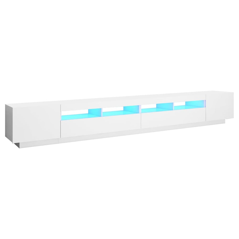 Comodă Tv Cu Lumini Led, , 300X35X40Cm