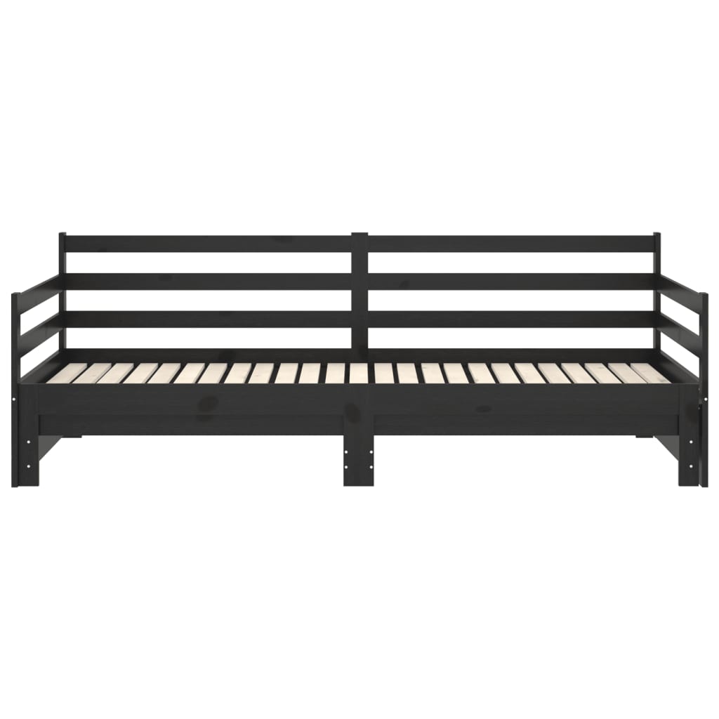 Pat Extensibil De Zi, , 2X(90X200) Cm, Lemn Masiv De Pin