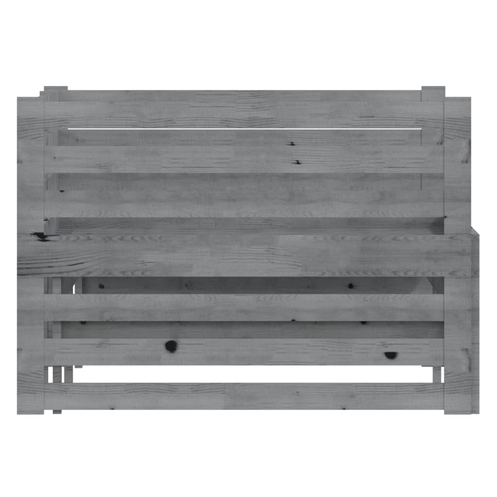 Pat Extensibil De Zi, , 2X(90X200) Cm, Lemn Masiv De Pin