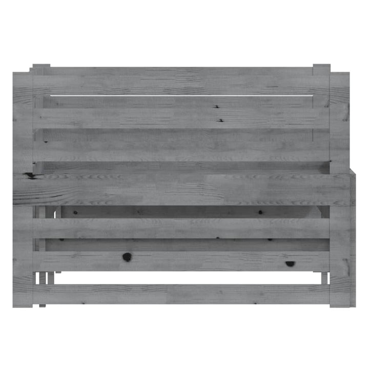 Pat Extensibil De Zi, , 2X(90X200) Cm, Lemn Masiv De Pin